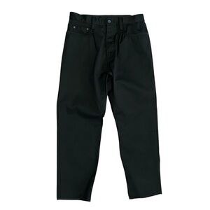 Fumito Ganryu Men's Pants Water Resistant Pleated Black Japan Designer Size 30